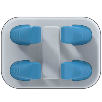 SoftGripping Filet Gripper Unterseite – Detail der Befestigungsstruktur