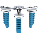 Big actuator with 3 fingers for nets and bags